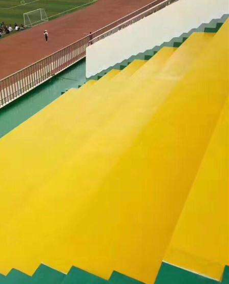 泰州球场台阶翻新修补改造